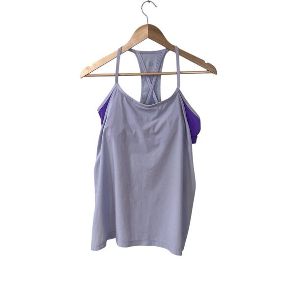 Lululemon Womens 6/8 Strappy Tank Built In Bra Flowy Blousy Performance - Picture 1 of 7